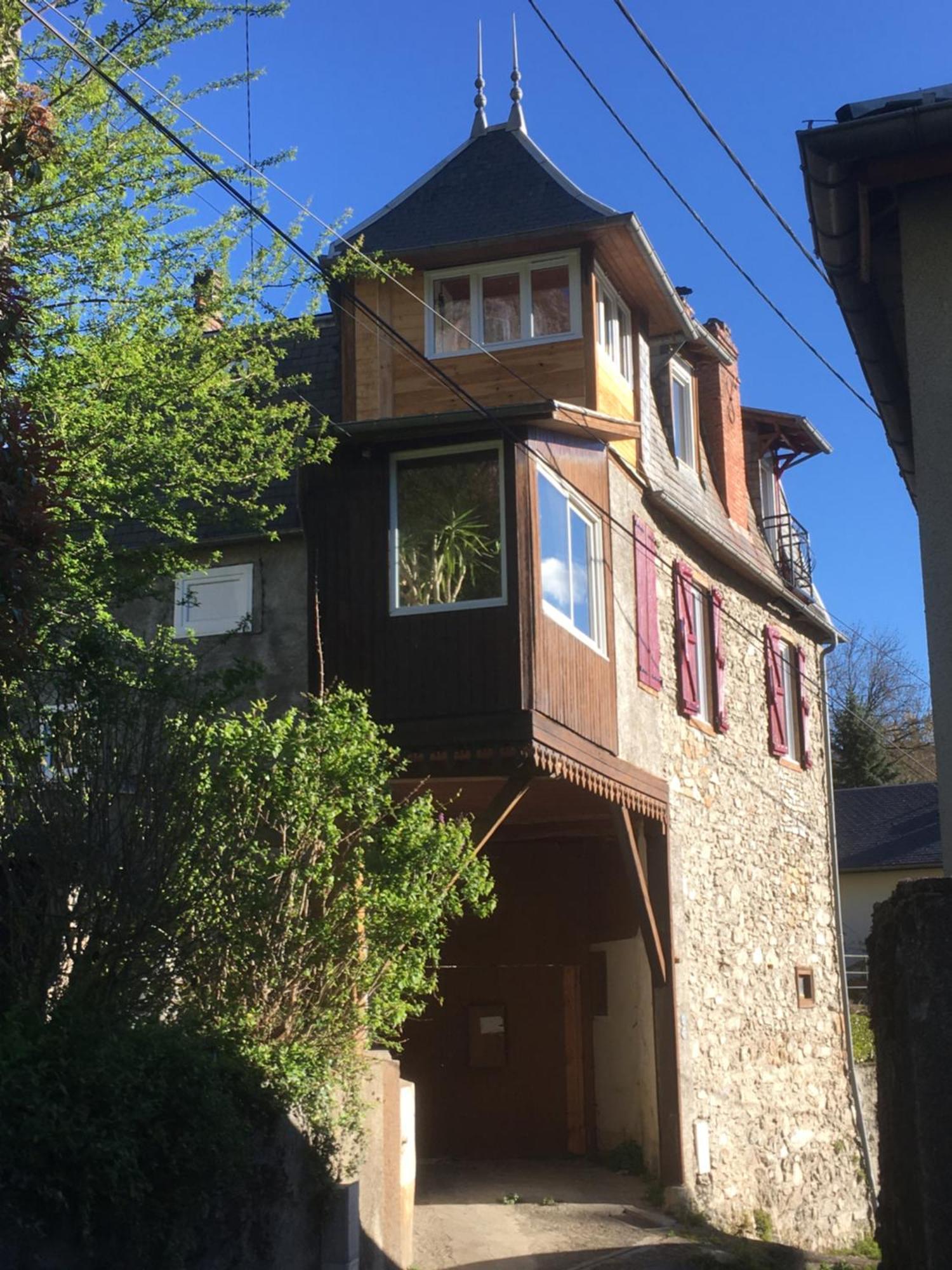 La Auarje: Appartement Avec Jardin & Terrasse Cierp Buitenkant foto